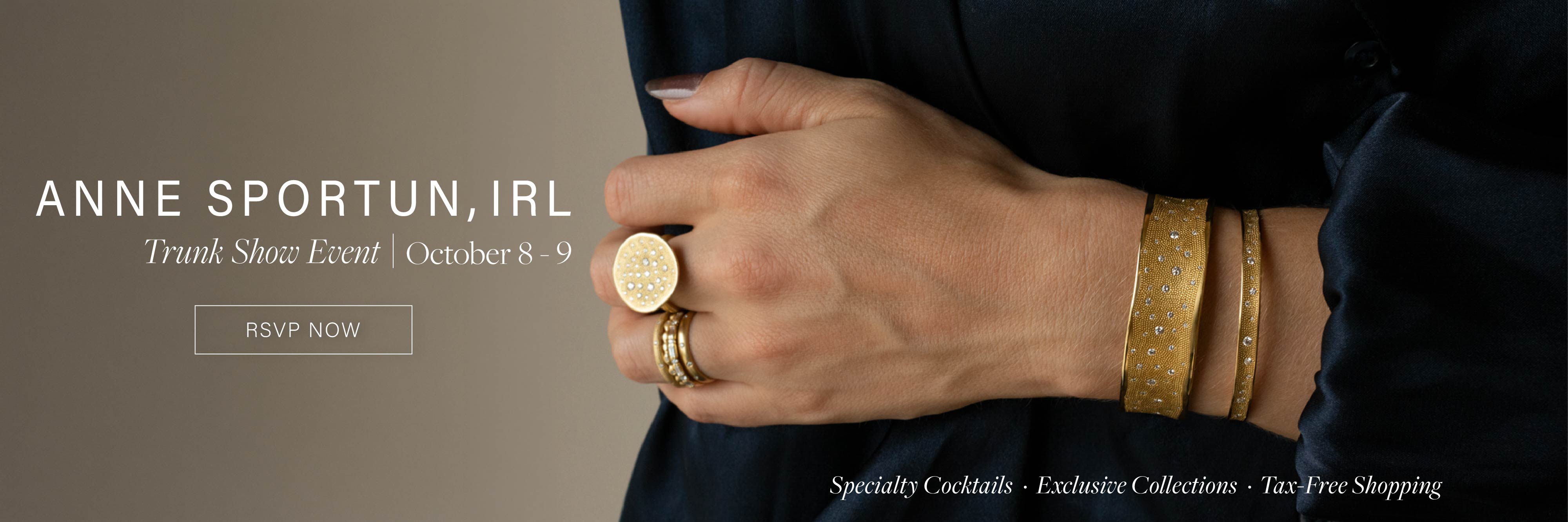 Anne Sportun Trunk Show
