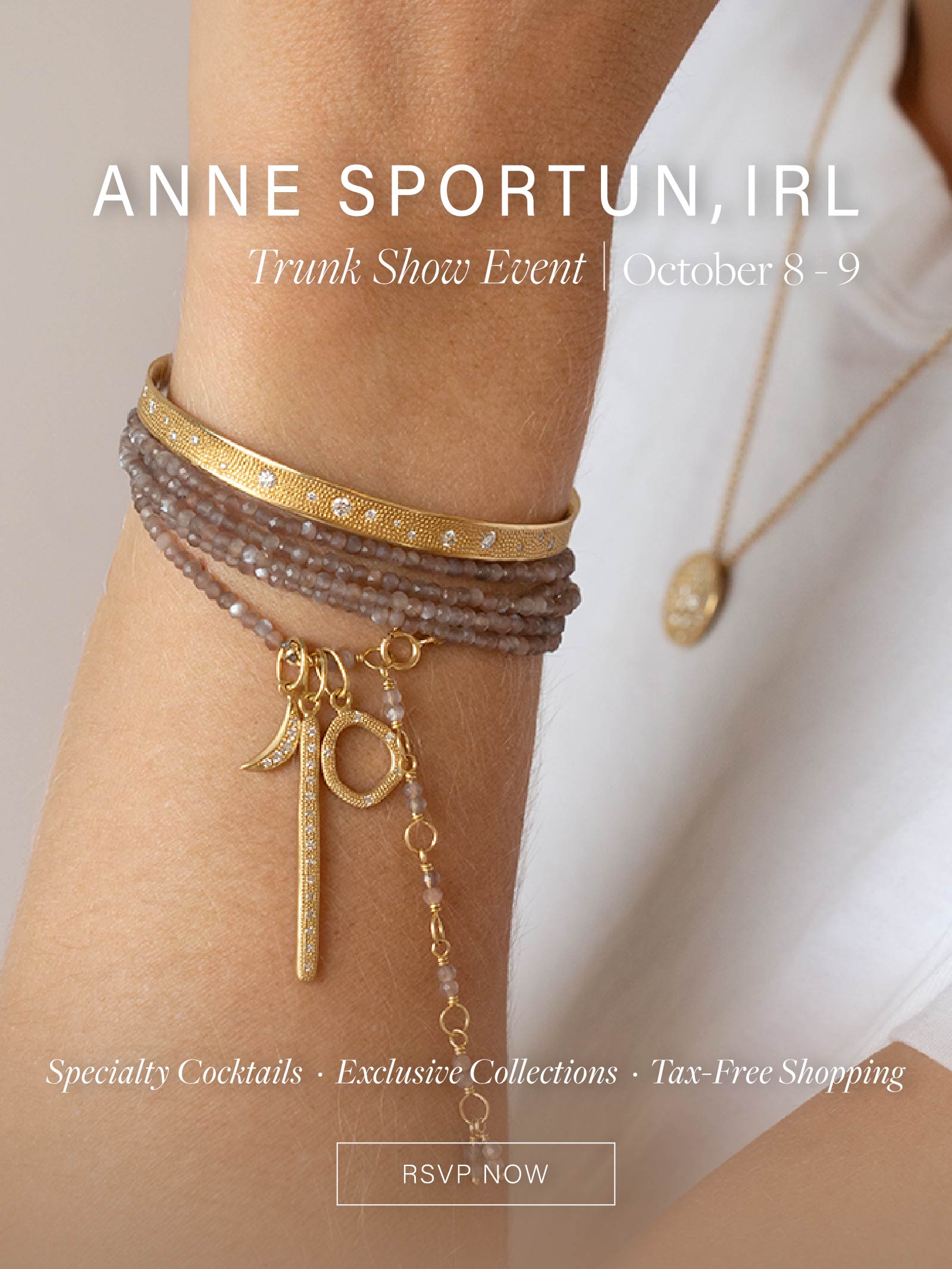 Anne Sportun Trunk Show
