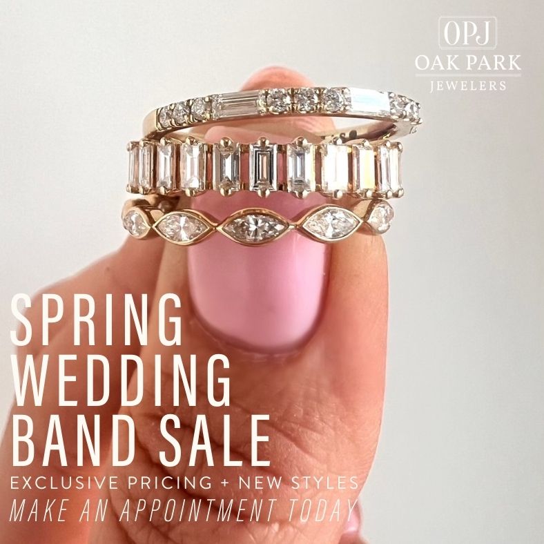 Spring Wedding Band Sale